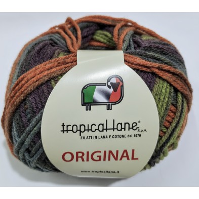 Gomitolo "Original" della Tropical Lane da 100 gr (Lunghezza: 190 m. ca.) 47% Lana Merinos - 53% Acrilico