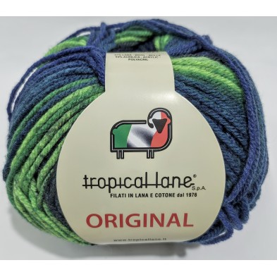 Gomitolo "Original" della Tropical Lane da 100 gr (Lunghezza: 190 m. ca.) 47% Lana Merinos - 53% Acrilico