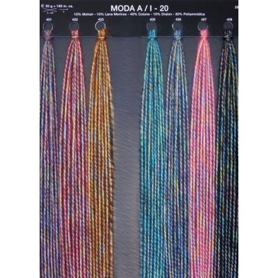 Gomitolo "VELATO" della Tropical Lane 50 gr (160 m.) 10% Alpaca 10% Lana Merinos 40% Cotone 30% Pl 10% Acr.