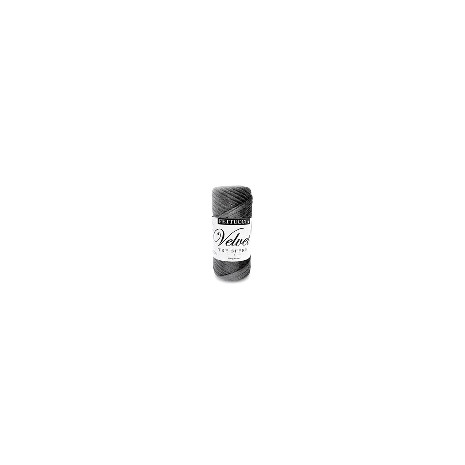 Fettuccia "Velvet" Tre Sfere Rocca Velluto da 200 gr 90% Poliestere 10% Elastan