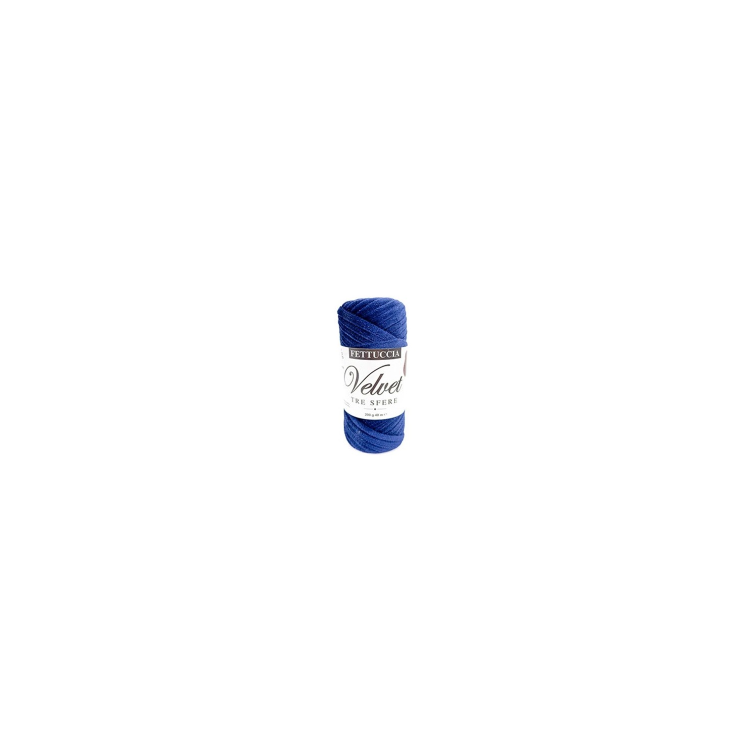 Fettuccia "Velvet" Tre Sfere Rocca Velluto da 200 gr 90% Poliestere 10% Elastan