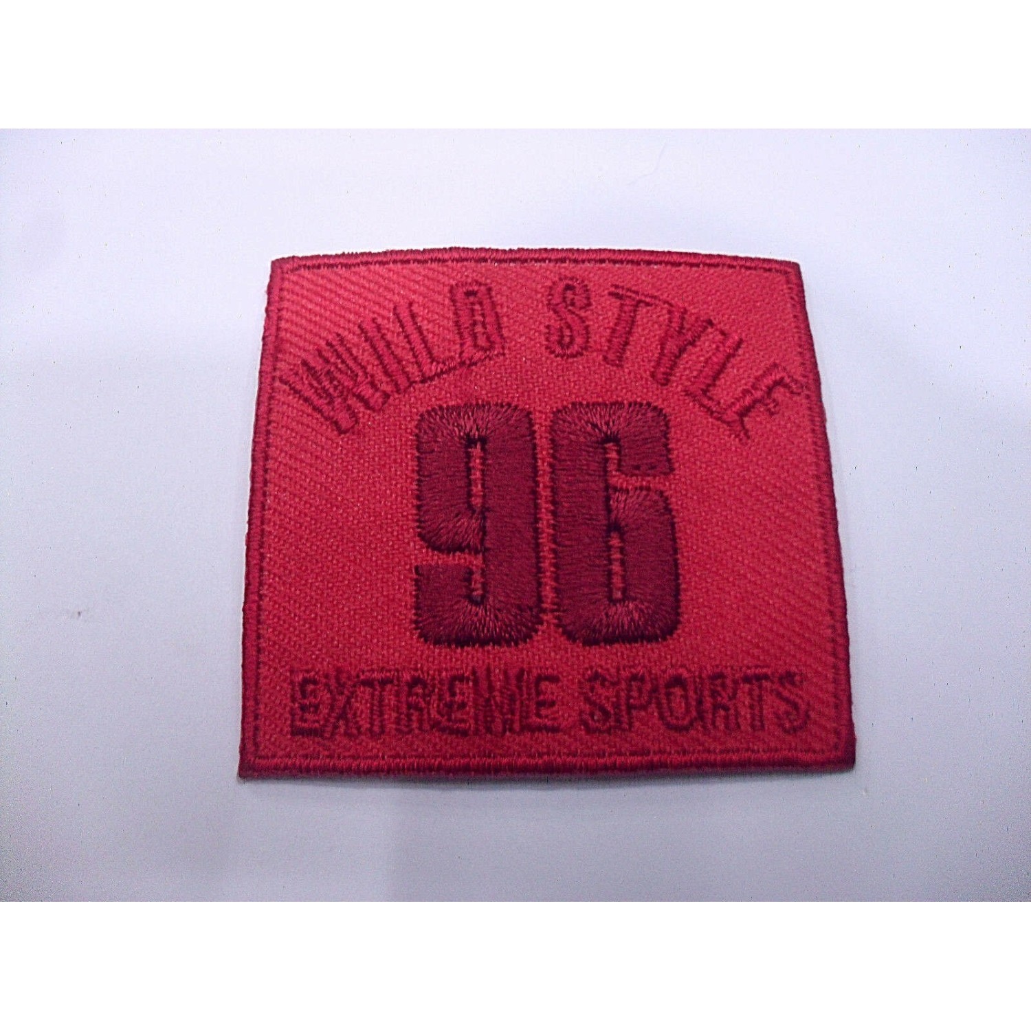 TOPPA PATCH RETTANGOLARE RICAMO SU TESSUTO "WILD STYLE 96" TERMO O CUCIRE