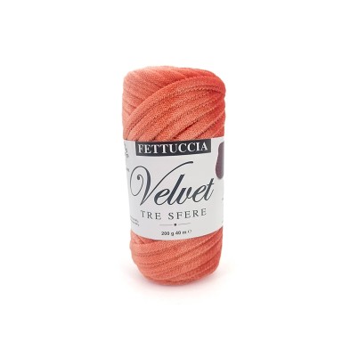 Fettuccia "Velvet" Tre Sfere Rocca Velluto da 200 gr 90% Poliestere 10% Elastan