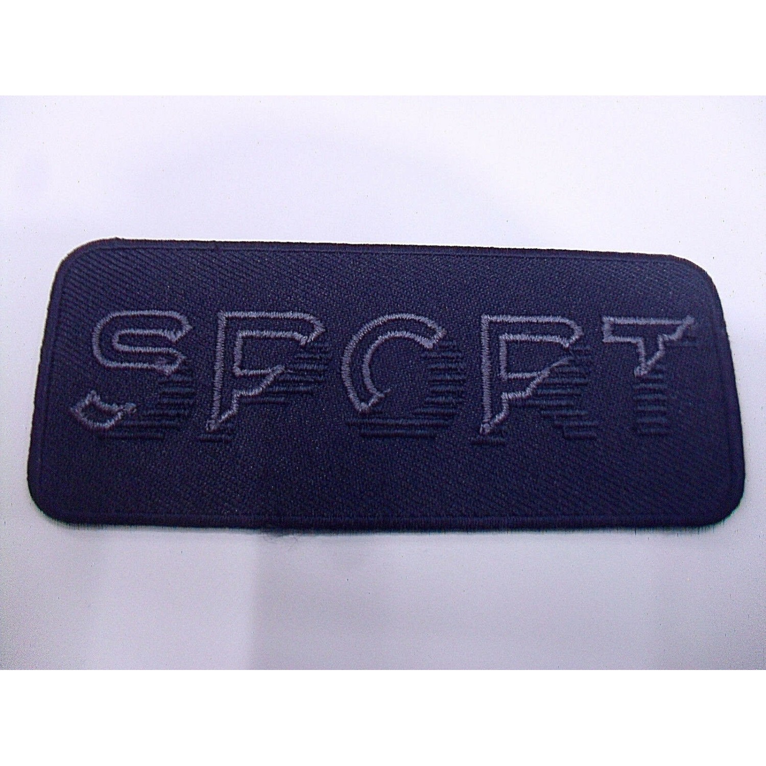 TOPPA PATCH RETTANGOLARE RICAMO SU TESSUTO "SPORT" TERMO O CUCIRE DIMENS. VARIE