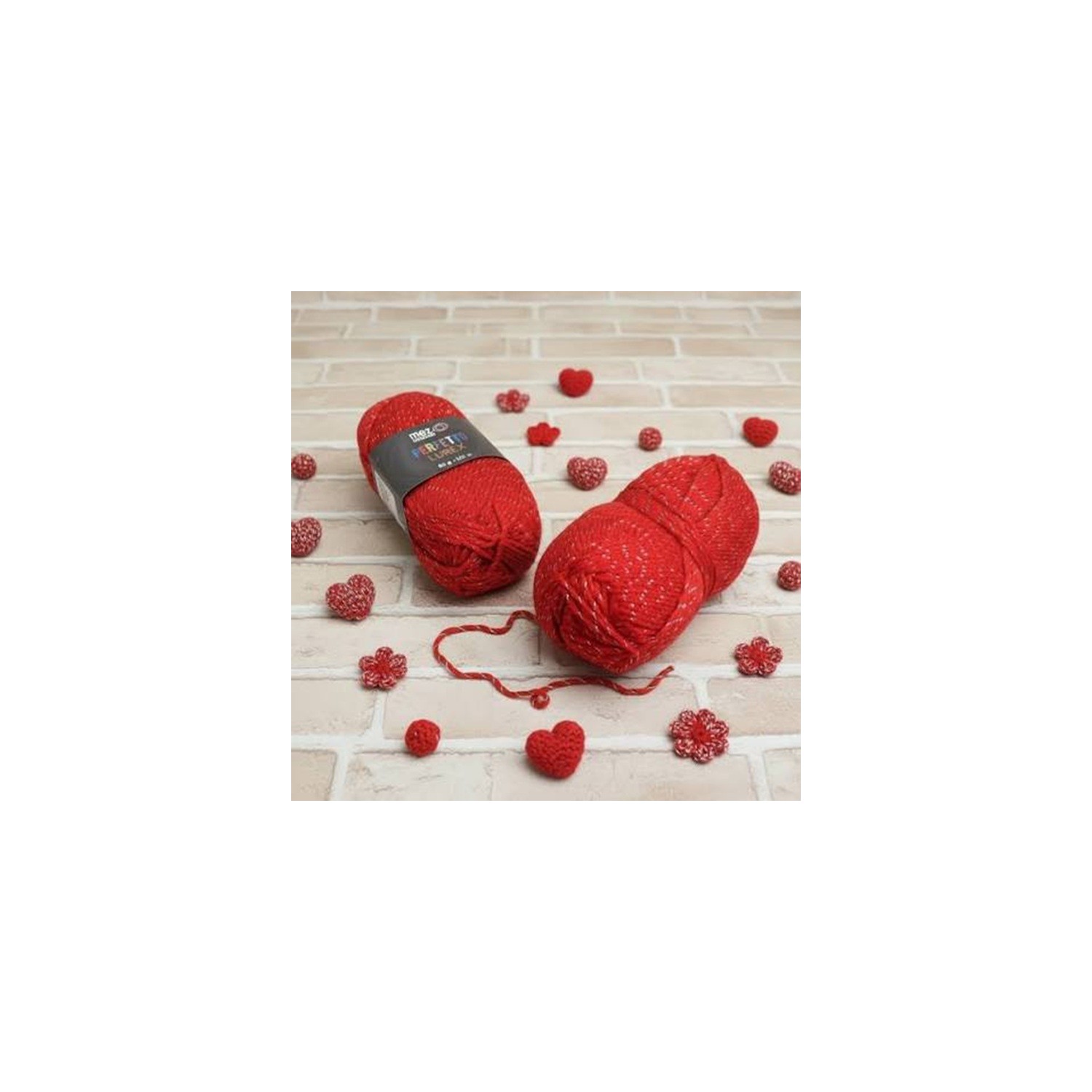 1 Gomitolo lana Perfetto Lurex 130 mt. 97% acrilico e 3% poliestere morbido ferri  o uncinetto 4/4,5