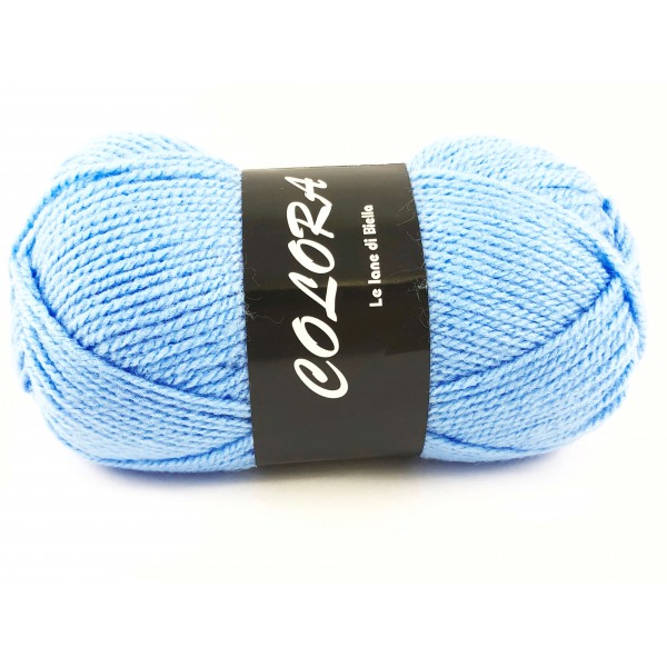 1 GOMITOLO LANA COLORA DELLA TRE SFERE 140 mt. 50 gr. CERT. OEKO-TEX® TIPO BRAVO