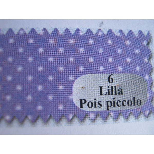 TESSUTO POIS PICCOLI IN PURO COTOTONE. (peso gr. 146 mtl.) ALTEZZA 150 cm. 50 cm