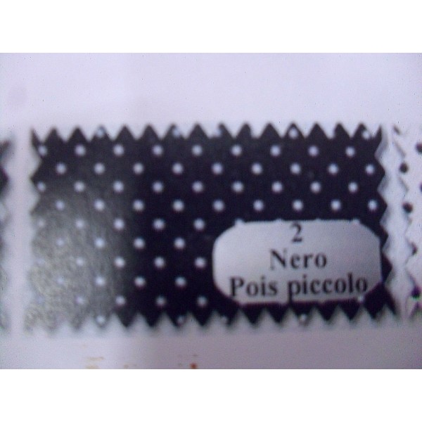 TESSUTO POIS PICCOLI IN PURO COTOTONE. (peso gr. 146 mtl.) ALTEZZA 150 cm. 50 cm
