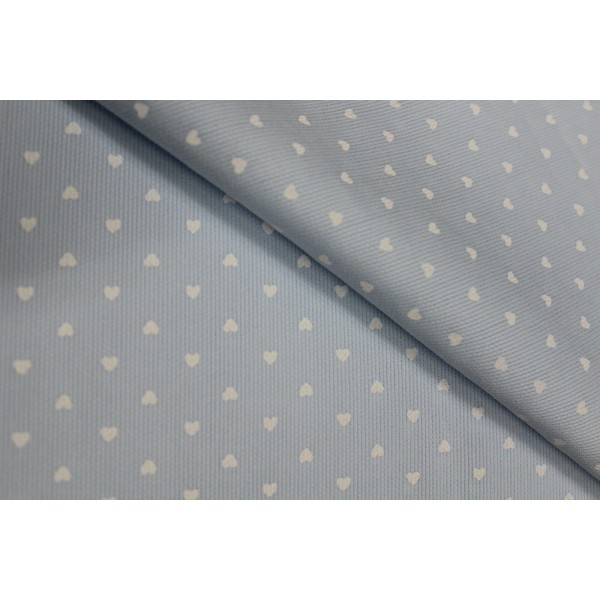 TESSUTO PIQUET MILLERIGHE TRENDY STAMPATO (gr. 165 mtl.) H. 150 TAGLIO DA 50 cm.