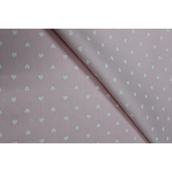 TESSUTO PIQUET MILLERIGHE TRENDY STAMPATO (gr. 165 mtl.) H. 150 TAGLIO DA 50 cm.