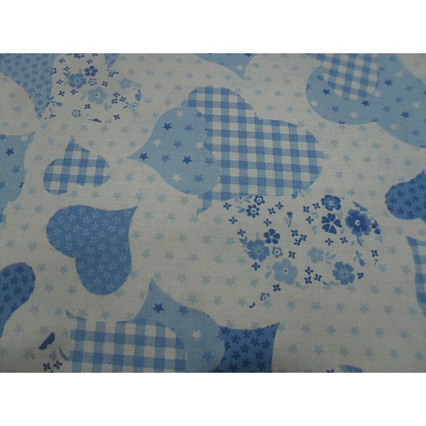 TESSUTO PERCALLE TEDDY 100% COTONE (gr. 180 mtl.) H. 150 cm. X 50 cm