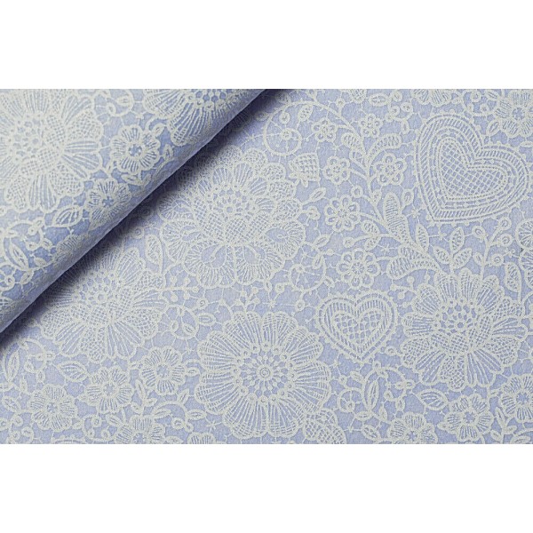 TESSUTO PANNO FANTASIA STAMPATO (gr. 180 mtl.) 100% POLIESTERE H. 90 cm. 50 cm.