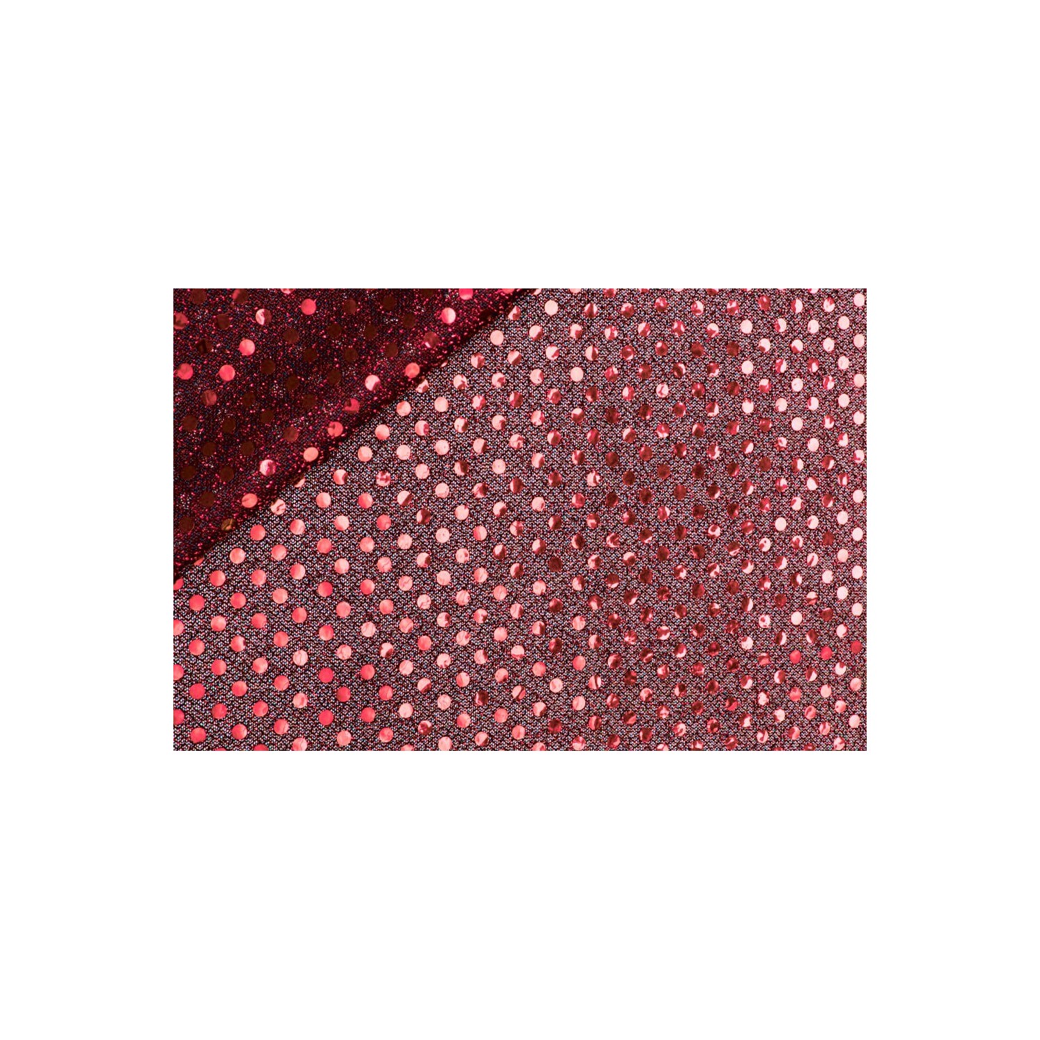 TESSUTO PAILLETTES LAMINATO IDEALE PER ABITI COSTUMI E VARIE 1MT.
