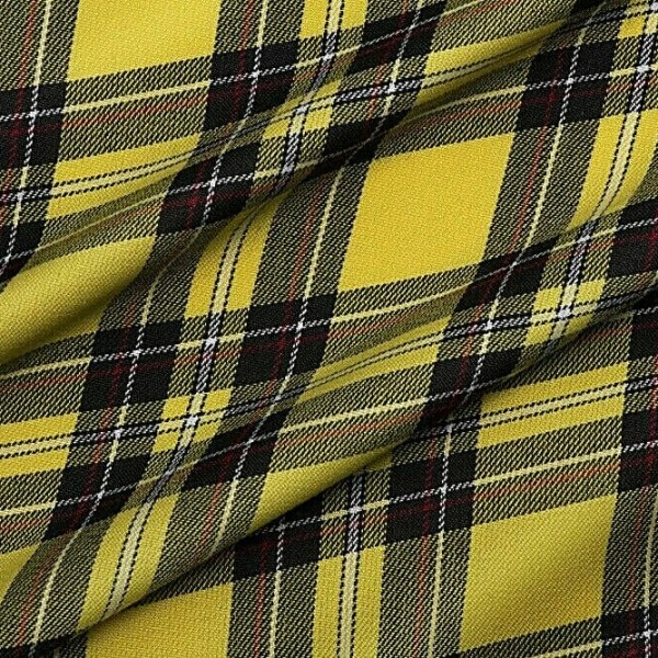 TESSUTO KILT SCOZZESE TARTAN H. 150 cm. POLIESTERE 65% - VISCOSA 35% 50 cm.