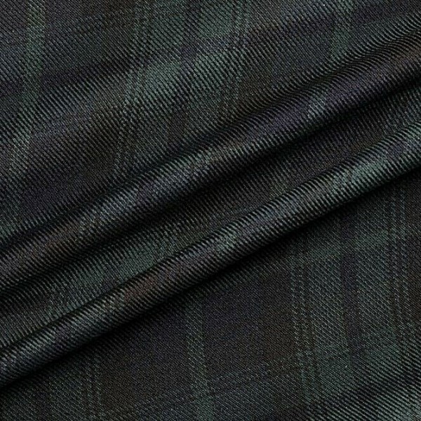 TESSUTO KILT SCOZZESE TARTAN H. 150 cm. POLIESTERE 65% - VISCOSA 35% 50 cm.