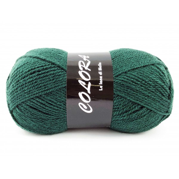 1 GOMITOLO LANA COLORA DELLA TRE SFERE 140 mt. 50 gr. CERT. OEKO-TEX® TIPO BRAVO