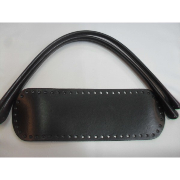 SET MANICI TUBOLARI 52 CM. E FONDO PER BORSA ECOPELLE FONDO 30X10 CM VARI COLORI