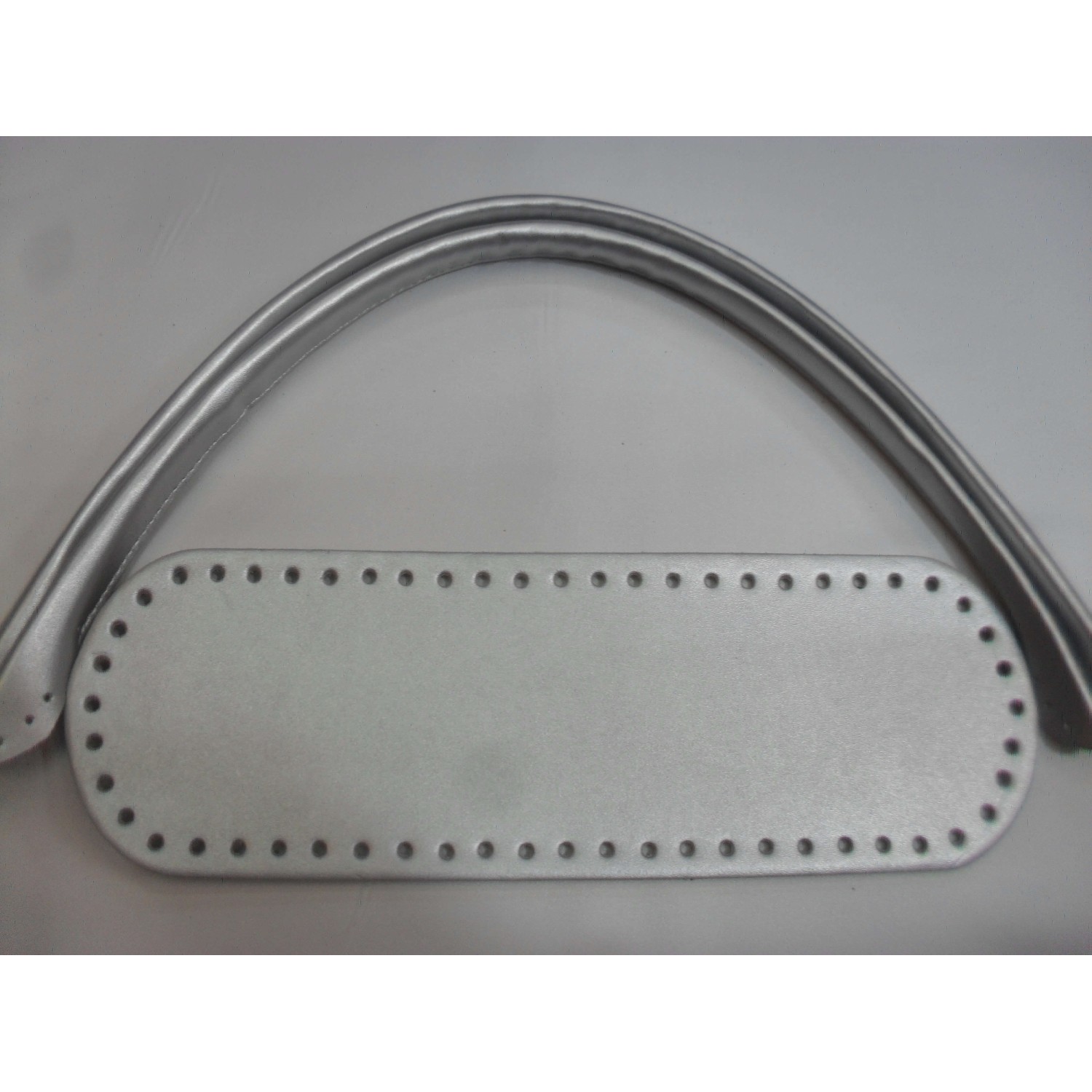 SET MANICI TUBOLARI 52 CM. E FONDO PER BORSA ECOPELLE FONDO 30X10 CM VARI COLORI