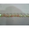 PASSAMANERIA MODA BORDURA PAILLETTES ALTEZZA CIRCA 14 mm. 1 METRO