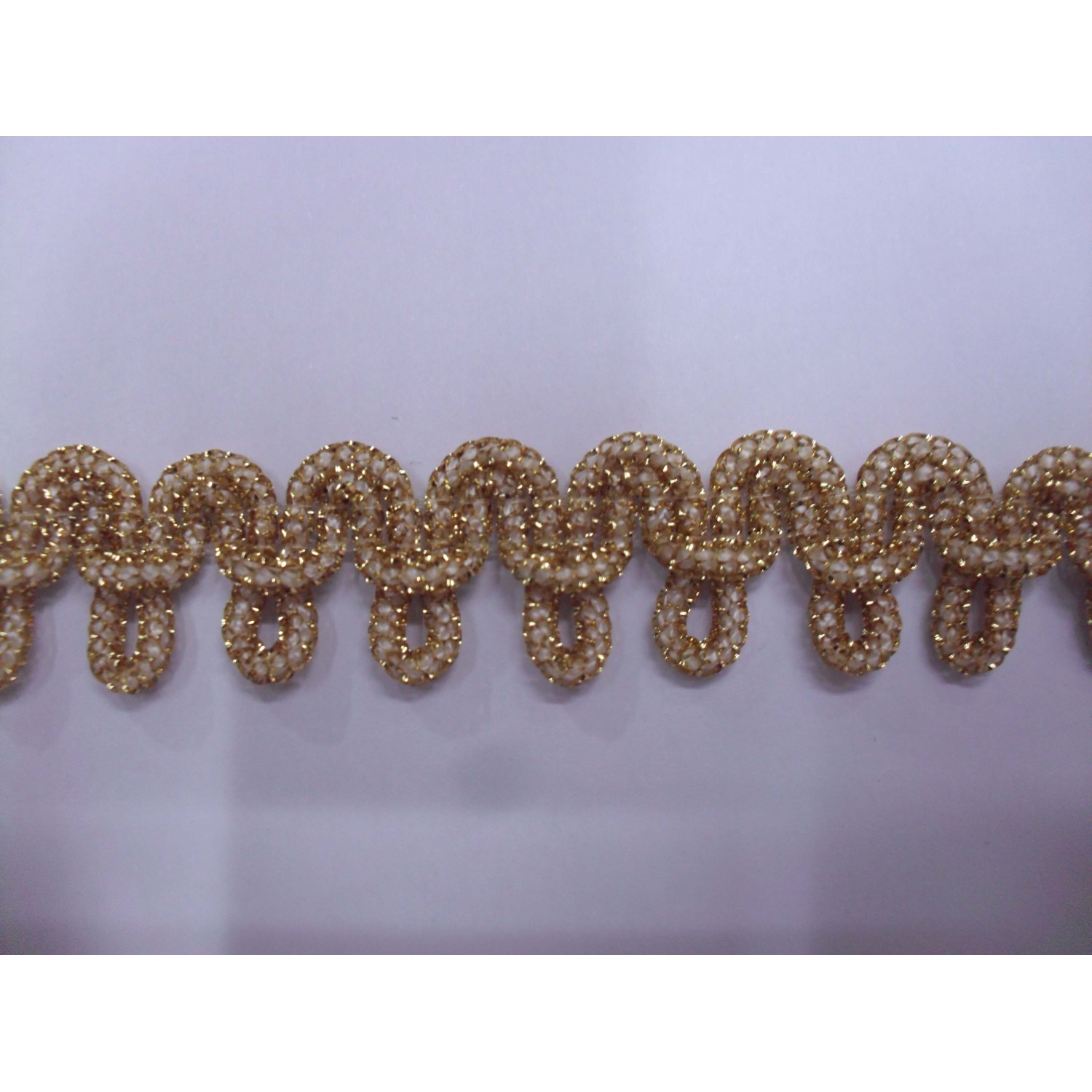 PASSAMANERIA LAMINATA VARI MODELLI E ALTEZZE PER DECORAZIONI E VARIE 1 METRO