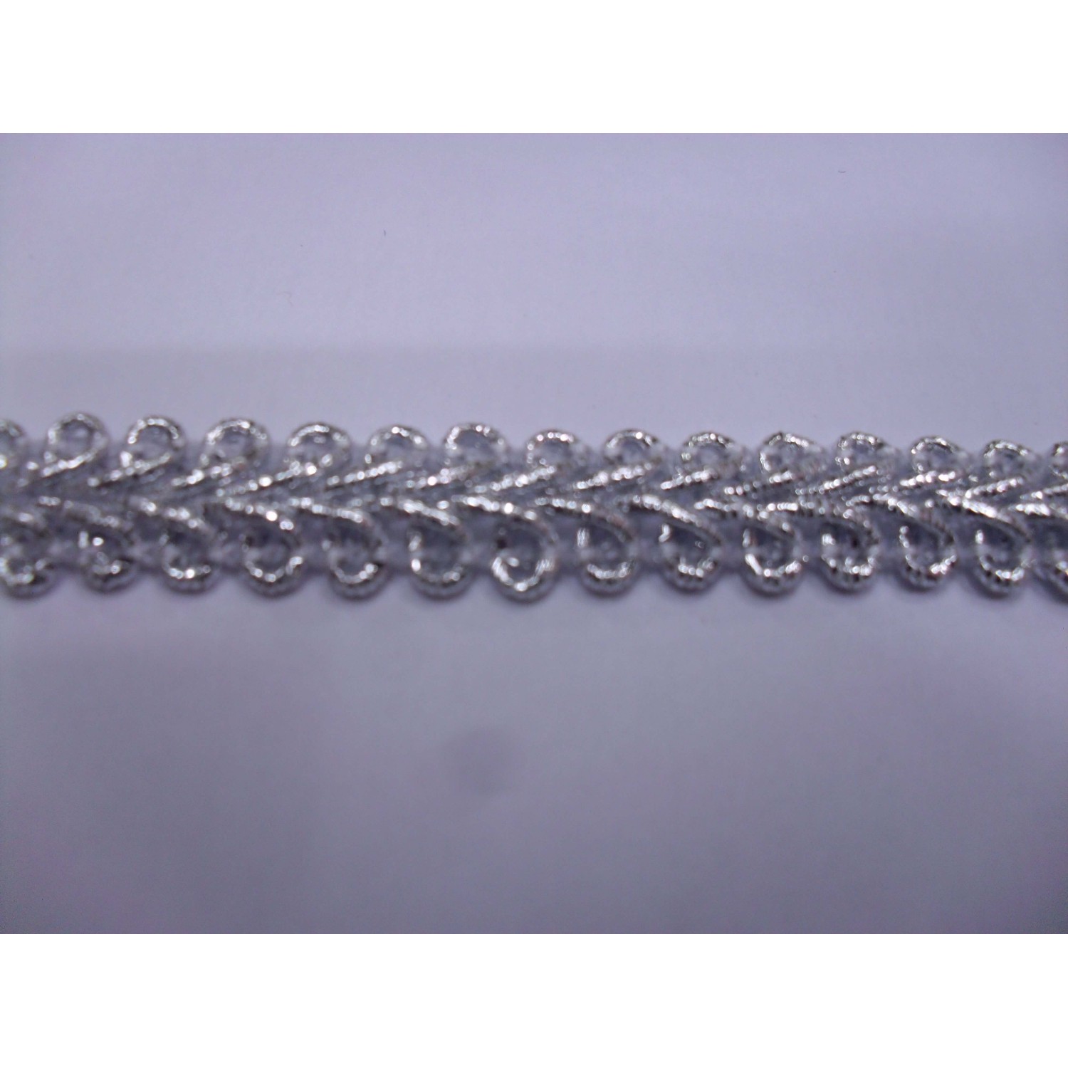 PASSAMANERIA LAMINATA VARI MODELLI E ALTEZZE PER DECORAZIONI E VARIE 1 METRO