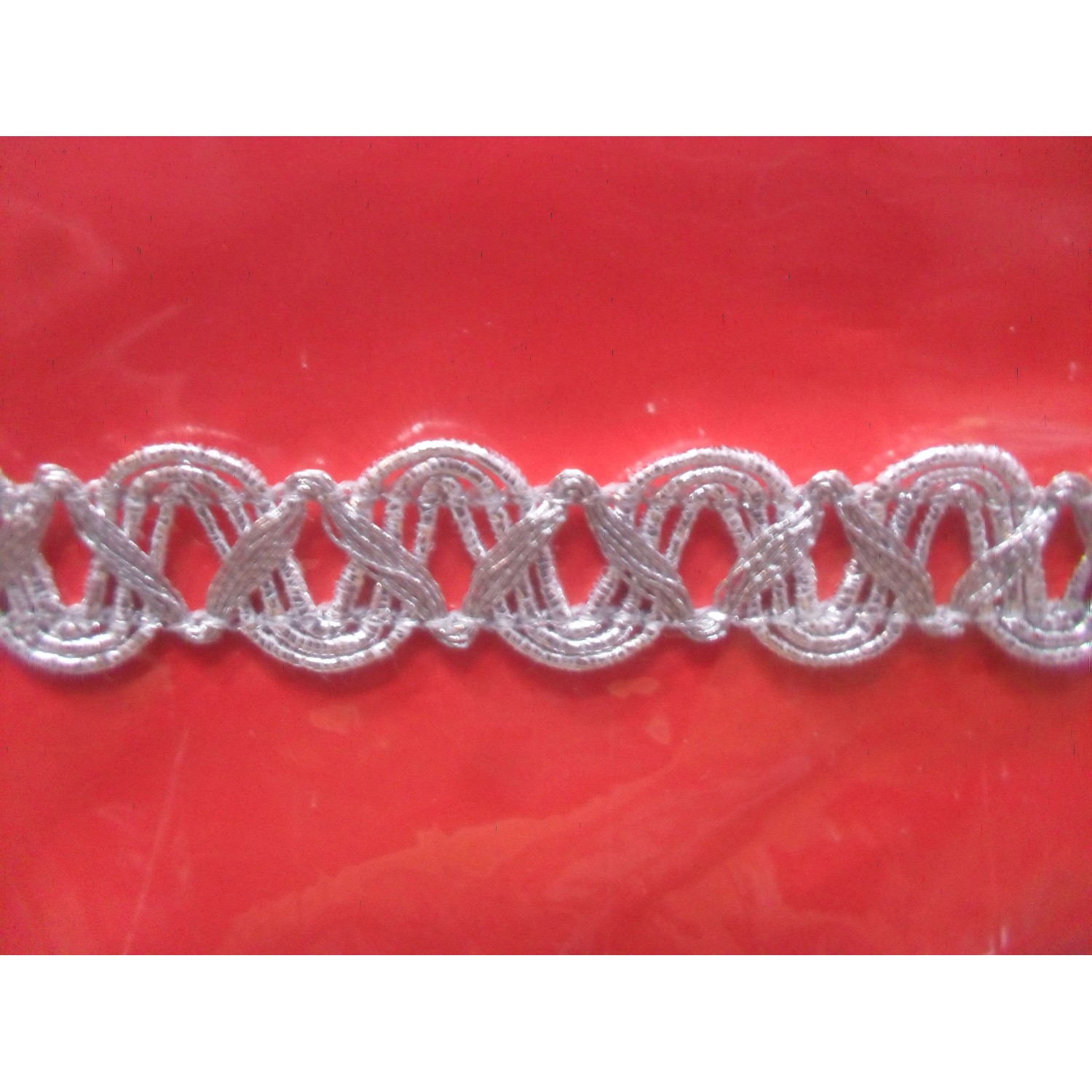 PASSAMANERIA LAMINATA VARI MODELLI E ALTEZZE PER DECORAZIONI E VARIE 1 METRO