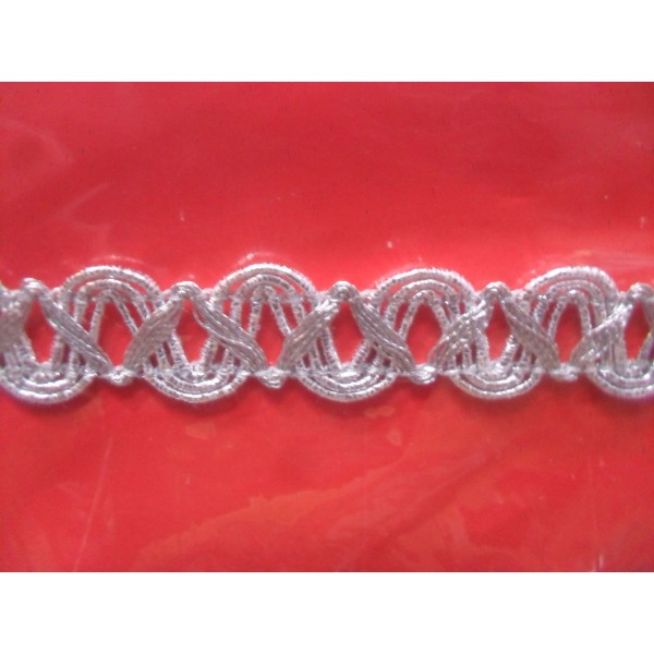 PASSAMANERIA LAMINATA VARI MODELLI E ALTEZZE PER DECORAZIONI E VARIE 1 METRO