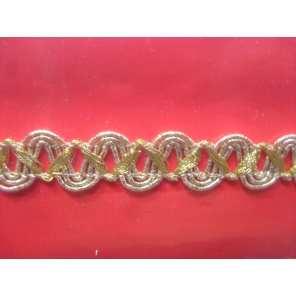 PASSAMANERIA LAMINATA VARI MODELLI E ALTEZZE PER DECORAZIONI E VARIE 1 METRO